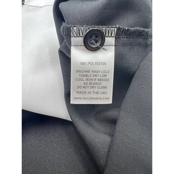 Daddy O's Vintage Sopranos Style Camp Shirt w/ Embroidered Fiddlers Sz XL Button - Picture 7 of 8